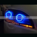 Auto Parts Headlight RGB Color Changing , Car Angel eye Halo Light 40mm-160mm