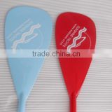 3 piece adjustable High quality fiberglass stand up paddle, colorful paddle