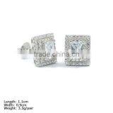 [SZH-1210] 925 Silver Jewelry Set With CZ Stones, Micro Pave Setting, Wedding Jewelry Sets. thumbnail-2