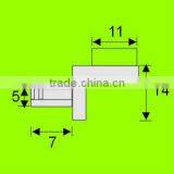 Logstic Center Zinc Alloy Clamp Glass Shelf Supports thumbnail-2