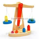 Wooden Balance Scale Kids Learning Toy thumbnail-3
