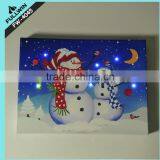 New product home decor wholesale gift light up canvas painting