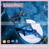 Linen Pro Luxury Floral Table Cloth for 5 Star Restaurant and Hotel thumbnail-1
