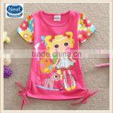 2-6y (SG002) wholesale baby clothing cheap supplier t shirts kids girls nova kids wear