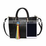 Beautiful Ladies Leather Handbag Decorated Tassels Fashion Ladies Handbags thumbnail-2