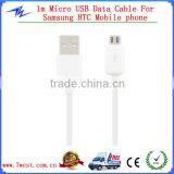 Custom Multi-Function Colored Long Micro USB Cable With CE&ROHS