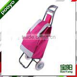 Pooyo A2D Colorful Folding Shopping Cart With 2 Wheel thumbnail-2