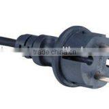 European Water-proof Pvc Materia Male Plug