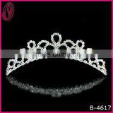 Beauty Peacock Fashion Princess Kids Mini Tiara Crown To Decorate thumbnail-1
