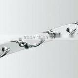 Clothes Hook Strip With 4 Hooks, Wall Hook Rack,Wall Coat Rack