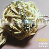 New Creative Design Dotted Heart Silver Necklice Jewelry thumbnail-4