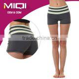 Fashionable Tight Fitted Yoga Clothing Womens Activewear Wholesale Sports Shorts thumbnail-1