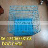 cheap price small two doors folding dog crate cage house ( skype:yolandaking666)