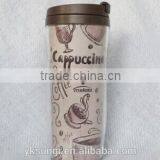Double Wall Plastic Travel Water Bottle thumbnail-1