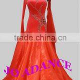 International Standard Dance Dance Competit Modern Dance Competition Dress Ballroom Dance Competition Dresses Dance Dress Tights thumbnail-1