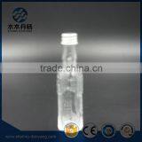 Trendy Design 50ml Round Glass Drinking Bottle for Wine