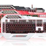 Motospeed K90L USB Tri-Color Backlits Wired Keyboard