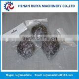 Stainless Steel Wire Scourer Making Machine/full-automatic Mesh Cleaning Ball Machine thumbnail-1