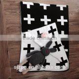 Baby Cross Style Knit Blanket Knitted Cotton Baby Swaddle Blanket thumbnail-1