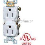 Standard Duplex Receptacle With Tamper Resistant 125V SELF-GROUNDING