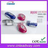 Portable Stereo Mini MP3 Speaker With LED and Radio for Christmas Promotional Gift thumbnail-1