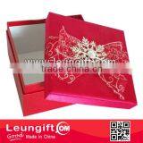 Christmas Gift Box With Snowflake Accessories Paperboard Box