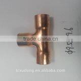 T Branch Copper Pipes Fittings for Air Conditional thumbnail-1