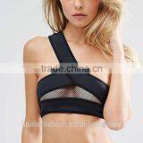 China Wholesale Swim Wear Bikini Gold Supplier Custom Fashion One Shoulder Bralette Hipster Cut Sexi Open Bikini thumbnail-3