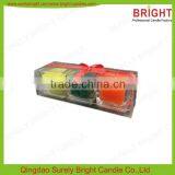 Hot Sale Square Glass Jar Candles Scented thumbnail-4