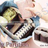 Women's Handbags Shopping Business Bags Lagguage Diaper Baby Kids Cosmetic Storage Insert Multi Adjustable Partition Case 76184 thumbnail-1