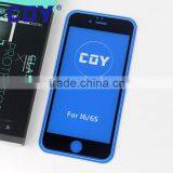 Premium Black Color 0.2mm Anti Blue Ray Matte Tempered Glass Screen Film Protector for Iphone 6 6s