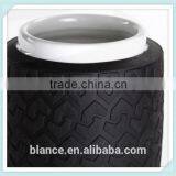 Tire Tread Rubber Grip Novelty Coffee Mug thumbnail-2