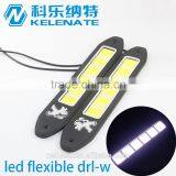 Best Selling 100% Waterproof Flexible Cob Led Drl Strip Auto Drl Led Daytime Runing Light thumbnail-2
