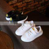 In the Autumn of 2016 New Children Shoes Girls White Shoes Casual Shoes Sports Shoes Smile Boy Student Shoes Tide thumbnail-1