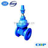 High Temperature High Pressure PN25 Socket gate valve for HDPE pipe