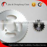 Motorcycle Sprocket Fine Blanking Wave125 Rear Sprocket Chain Drive Sproccket 428H/520/530 Golden Chain and Sprocket thumbnail-2