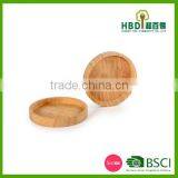 Bamboo Lid for Glass Jar /bamboo Canister Lid/bamboo Candle Jar Lid thumbnail-3
