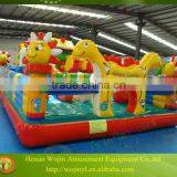 Cute Inflatable Bouncer Cartoon Theme Print Painting/kids Cartoon Inflatable Bouncers