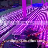 Indoor 100cm SMD5050 Aluminium Profile Corner Connect by Wires RGB Color LED Strip Bar thumbnail-5