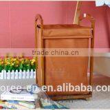 Superb Bamboo Laundry Storage Basket With Mesh Liner