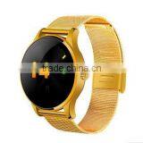 Luxurious Watch 1.22" IPS Round Screen MTK2502 Heart Rate Monitor Waterproof Smart Watch K88H For Android and IOS thumbnail-5