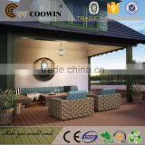 CHINA WPC Composite Outdoor Solid Portable Veneer Hardwood Decking for Garden thumbnail-3