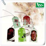 Colorful Printed Recycled Environmental Christmas Gift Tags Wholesale