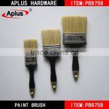 Wholesale China Brush Supplier White Pure Bristle Plastic Handle Paint Brush thumbnail-1