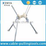 High Quality Cable Ground Roller Supported by Steel Pipe for Pulling Underground Cable thumbnail-1
