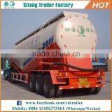 3 Axles V Shaped 60cbm Dry Bulk Trailer Dimensions Cement Carrier Tank Trailer thumbnail-5