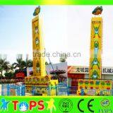 Crazy Amusement Fun Outdoor Jumping Frog Drop Tower Rides thumbnail-3
