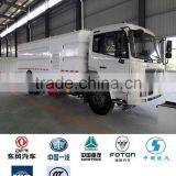 Dongfeng Road Cleaning Truck, 10 t Road Sweeper With Water Washing thumbnail-3