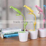 Simple Free Bird Lamp LED Small Table Lamp Bedroom Bedside Foldable USB Rechargeable Lamps thumbnail-1