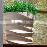 Modern Unique Roof Fiberglass Garden Planters Wholesale thumbnail-1